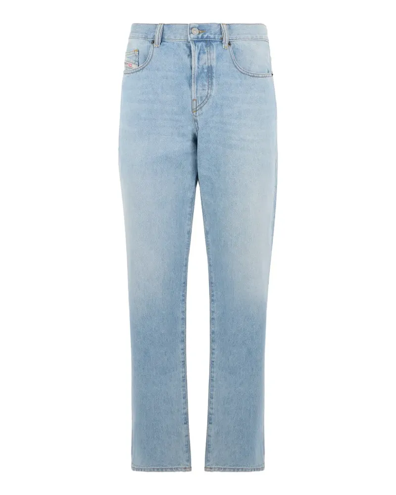 Diesel washed-finish straight-leg jeans - Blau Blau