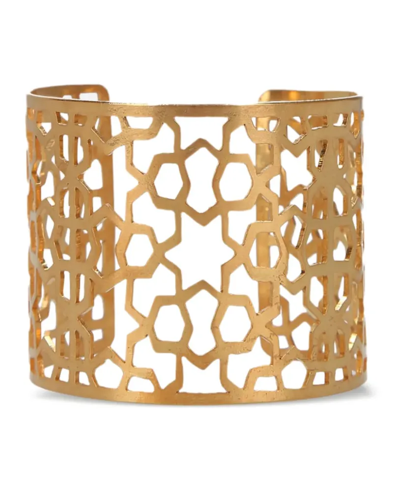 Pippa Small Armspange mit geometrischem Schliff - Gold Gold