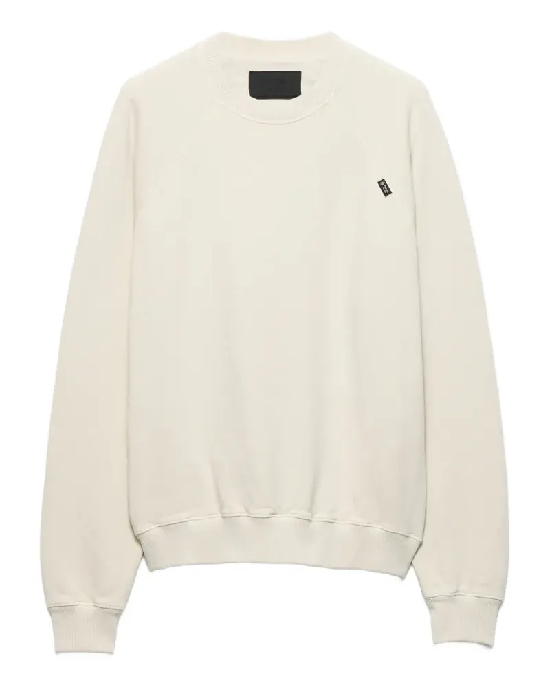 Prada Sweatshirt mit rundem Ausschnitt - Nude Nude