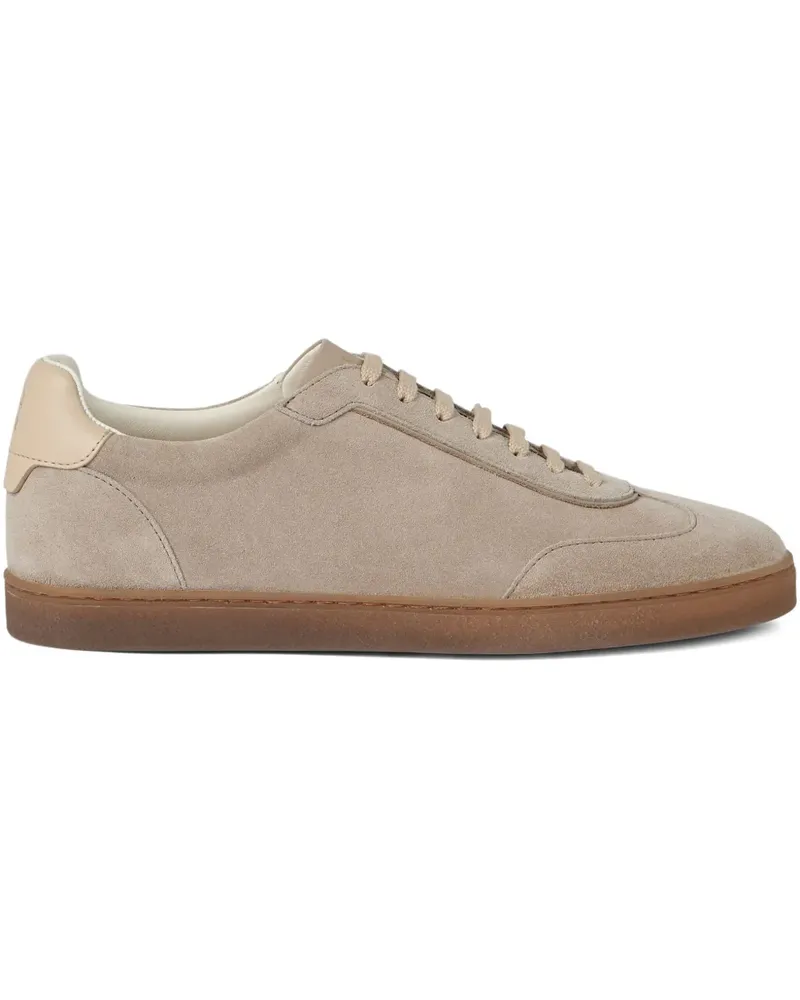 Brunello Cucinelli Sneakers aus Wildleder - Braun Braun