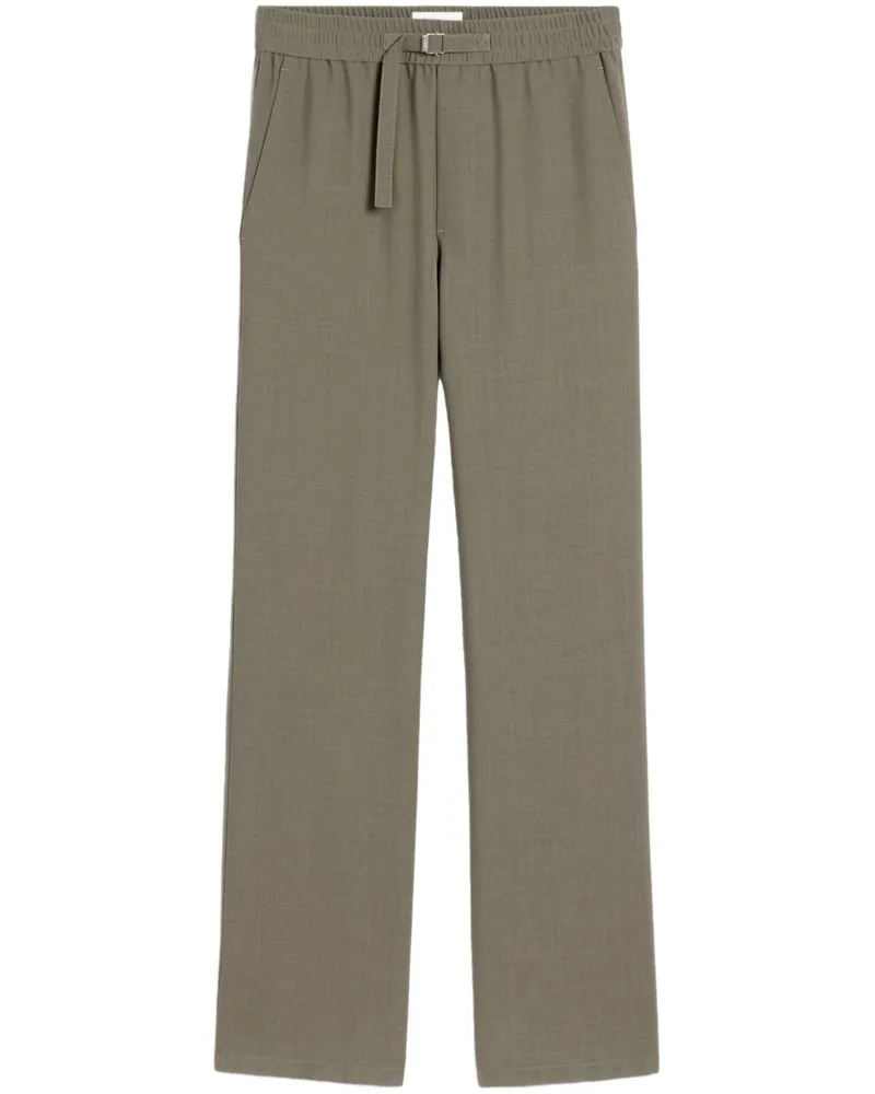 AMI Paris Gerade Hose - Grün Grün