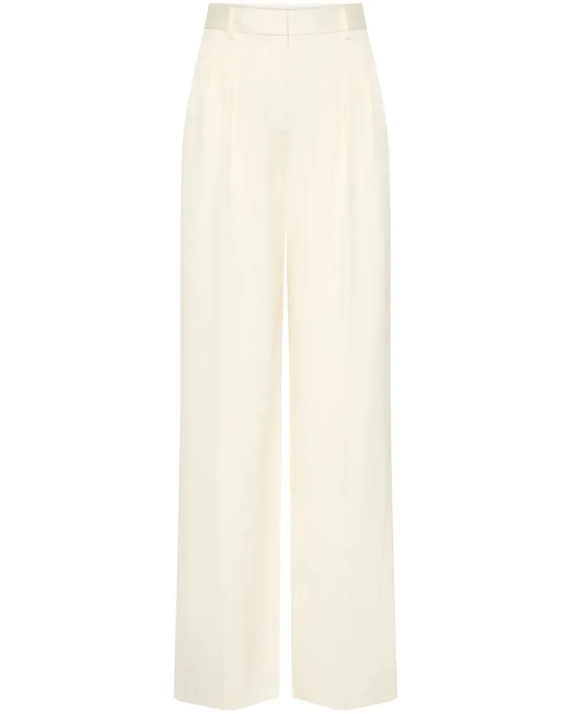 Rebecca Vallance Hose mit weitem Bein - Weiß Weiß
