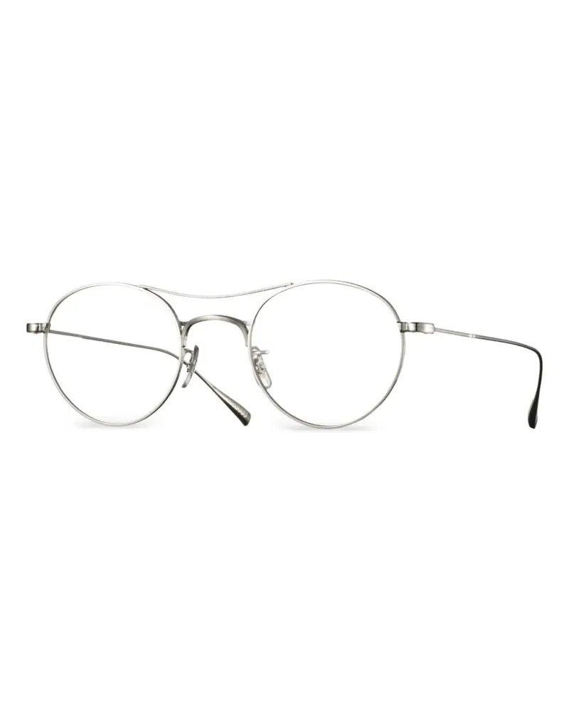 EYEVAN 7285 Flicker round-frame glasses - Silber Silber