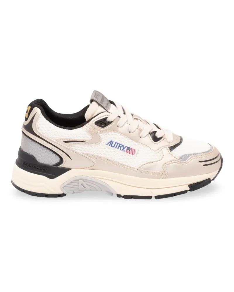 AUTRY Hyperway Sneakers mit Mesh-Einsätzen - Weiß Weiß