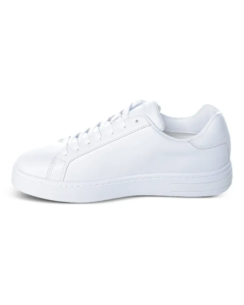 Armani Exchange leather sneakers - Weiß Weiß