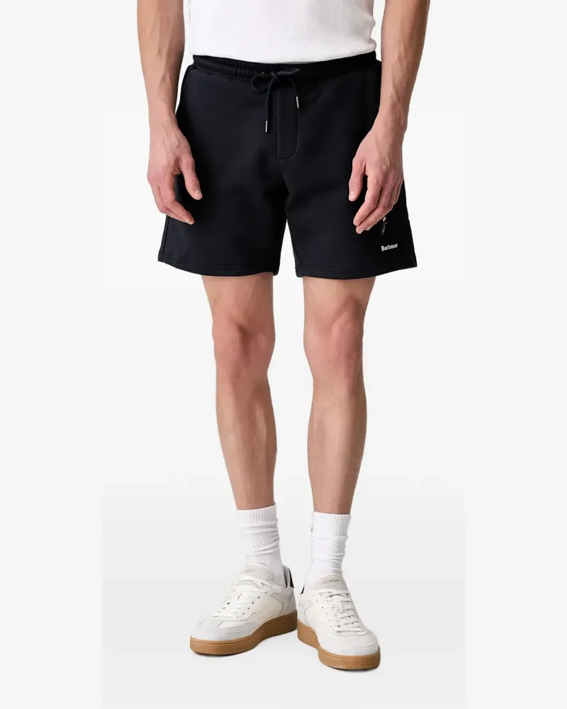 Barbour Shorts mit Kordelzug - Schwarz Schwarz