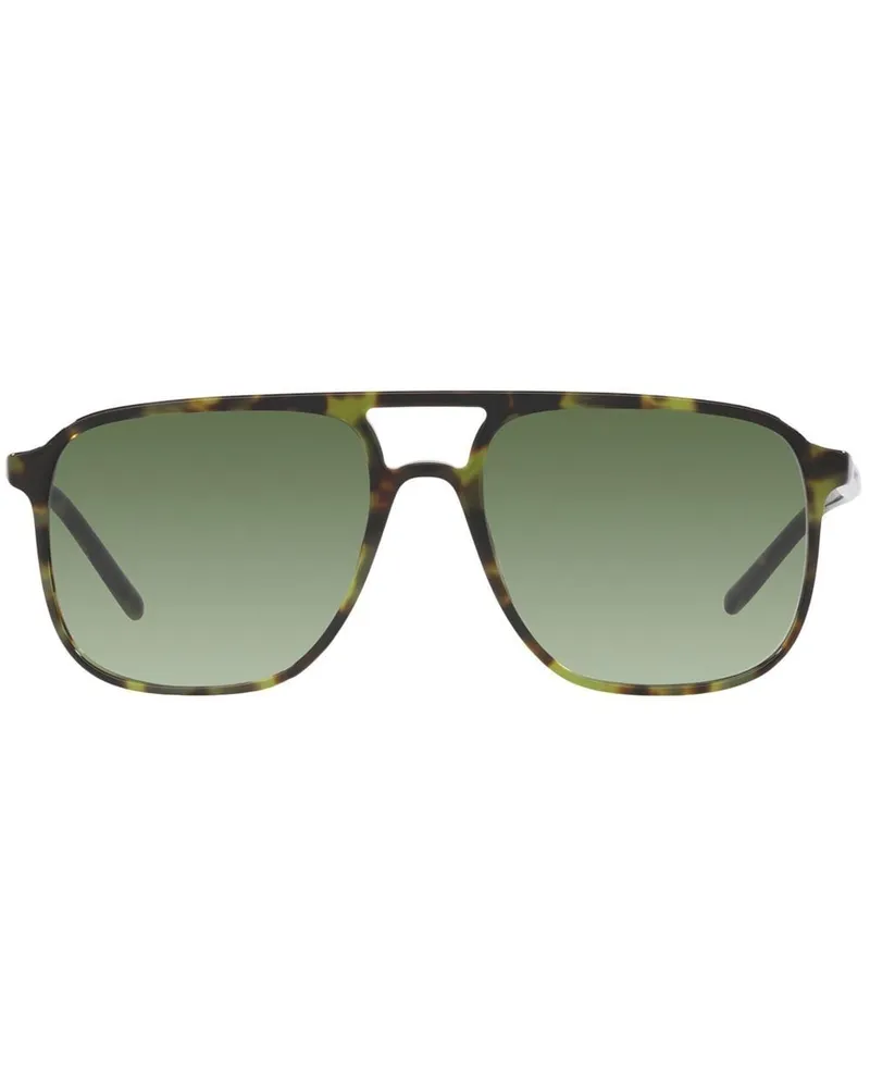 Dolce & Gabbana Getönte Pilotenbrille - Grün Grün
