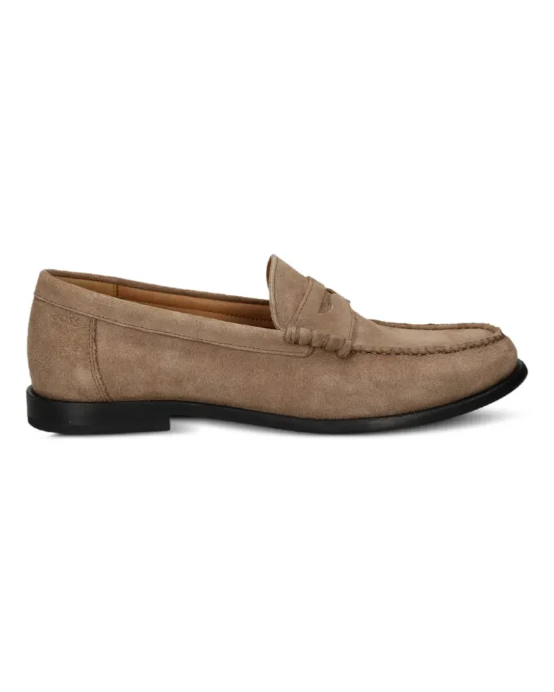 HUGO BOSS penny loafers - Braun Braun