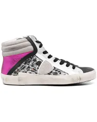 Philippe Model PRSX High-Top-Sneakers Grau