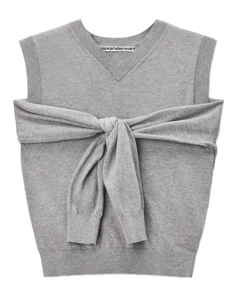 Alexander Wang Pullover im Layering-Look - Grau Grau