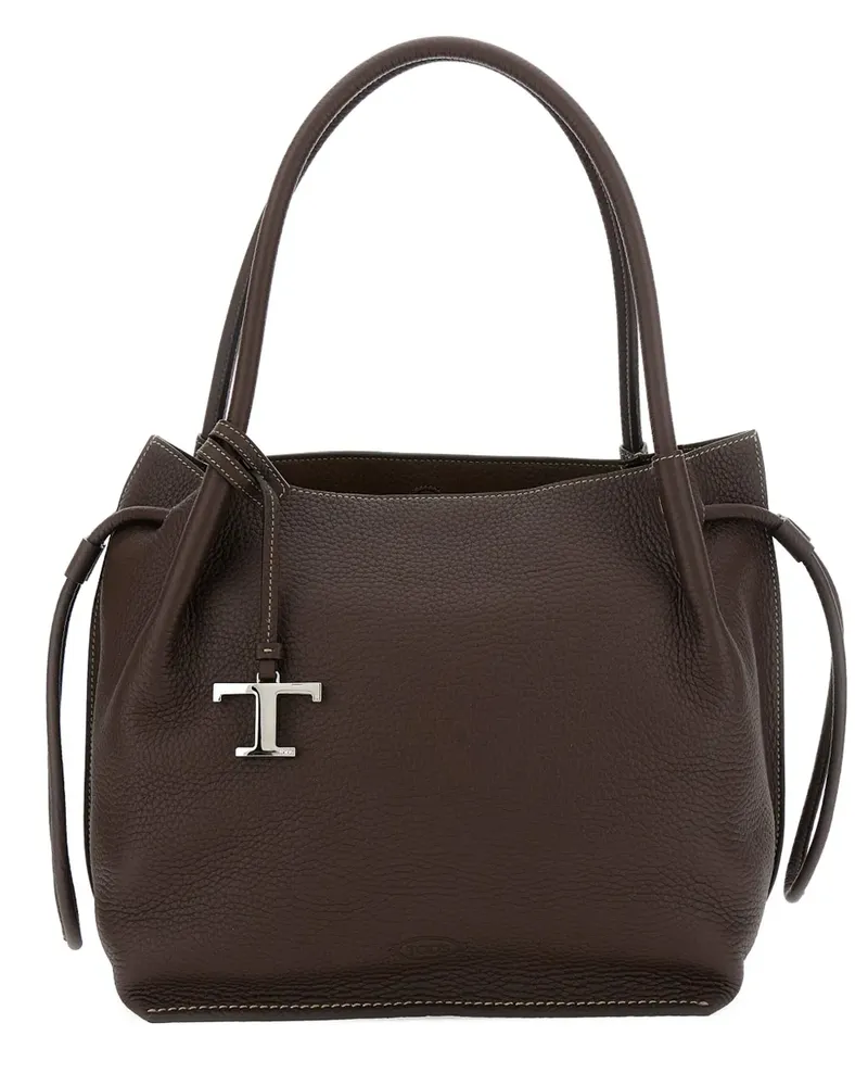 TOD'S Beuteltasche mit Kordelzug - Braun Braun