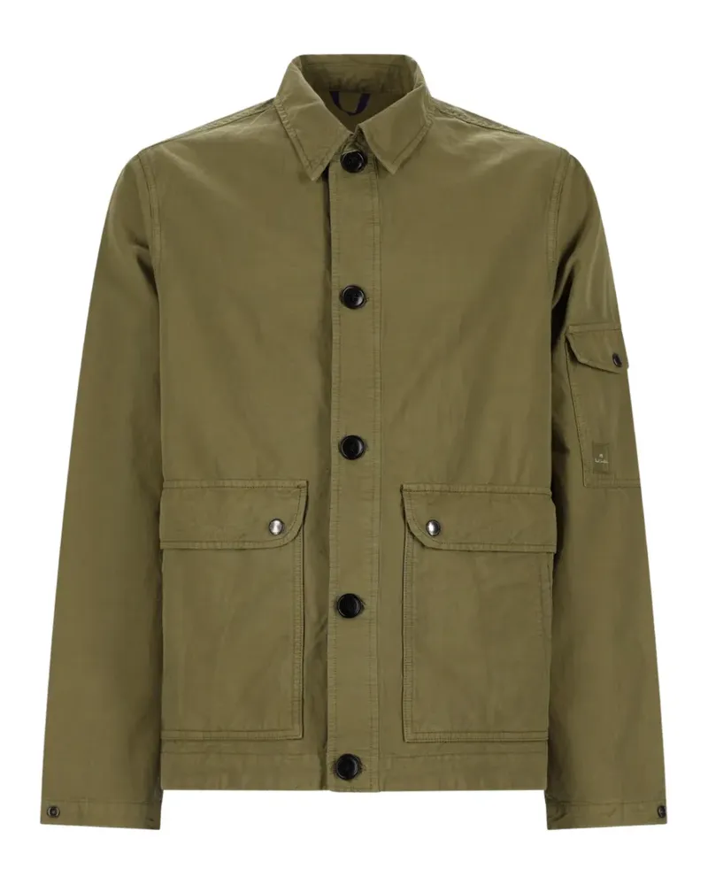 Paul Smith Jacke im Utility-Look - Grün Grün
