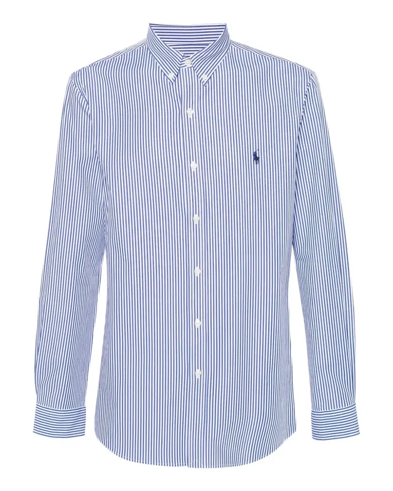 Ralph Lauren Gestreiftes Hemd - Blau Blau