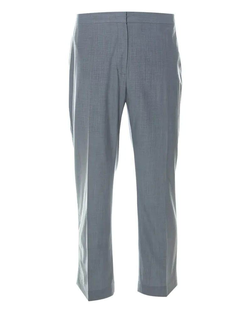 ST. JOHN Klassische Cropped-Hose - Grau Grau