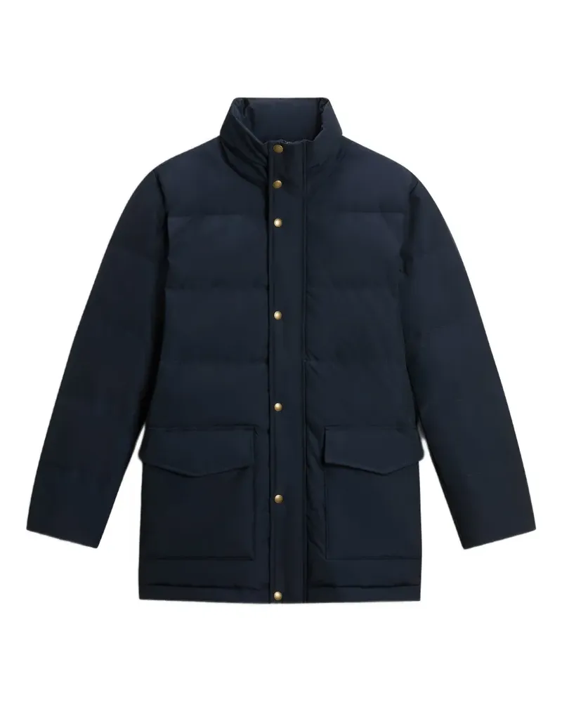 Woolrich Ramar Cloth Steppmantel - Blau Blau
