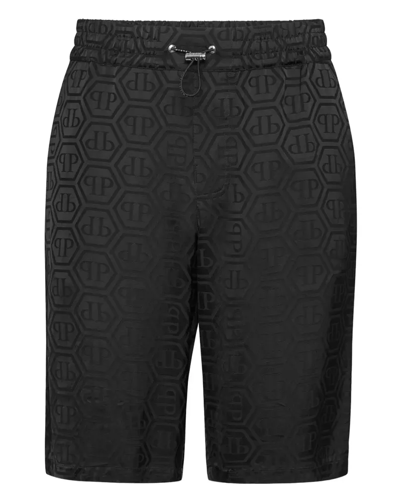 Philipp Plein Cool Kid Fit Shorts - Schwarz Schwarz
