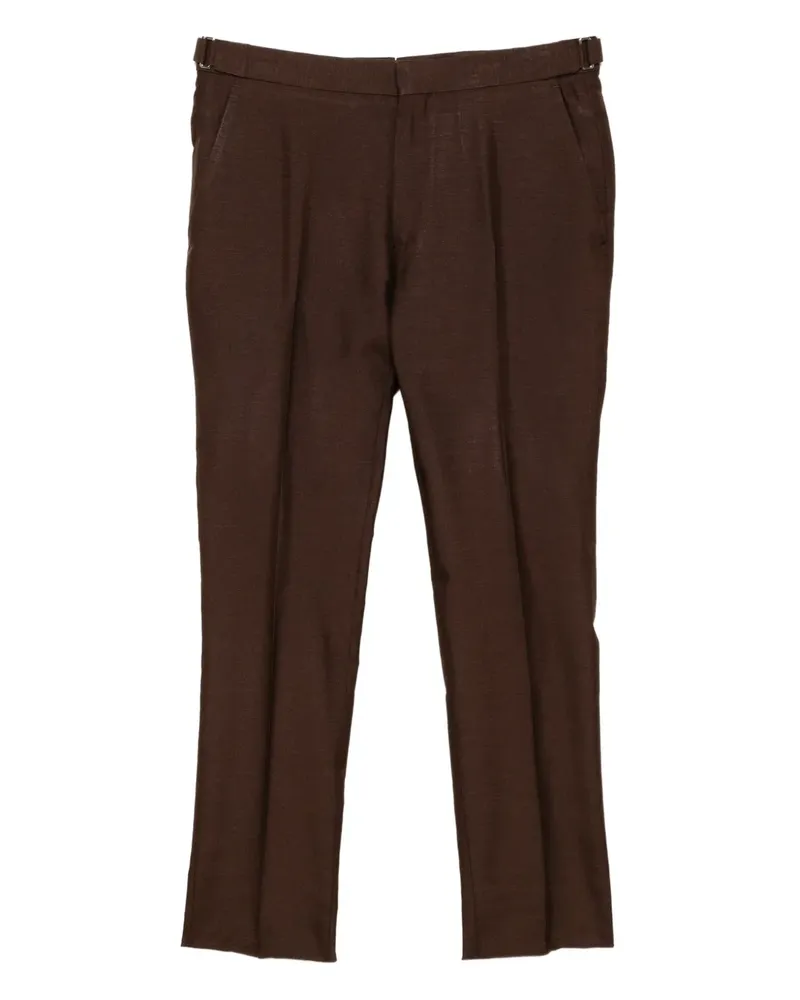 Tom Ford Hose mit Tapered-Bein - Braun Braun