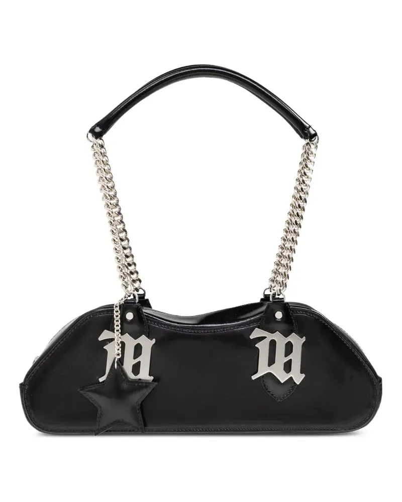 MISBHV Chain Tote Bag mit Sternanhänger - Schwarz Schwarz