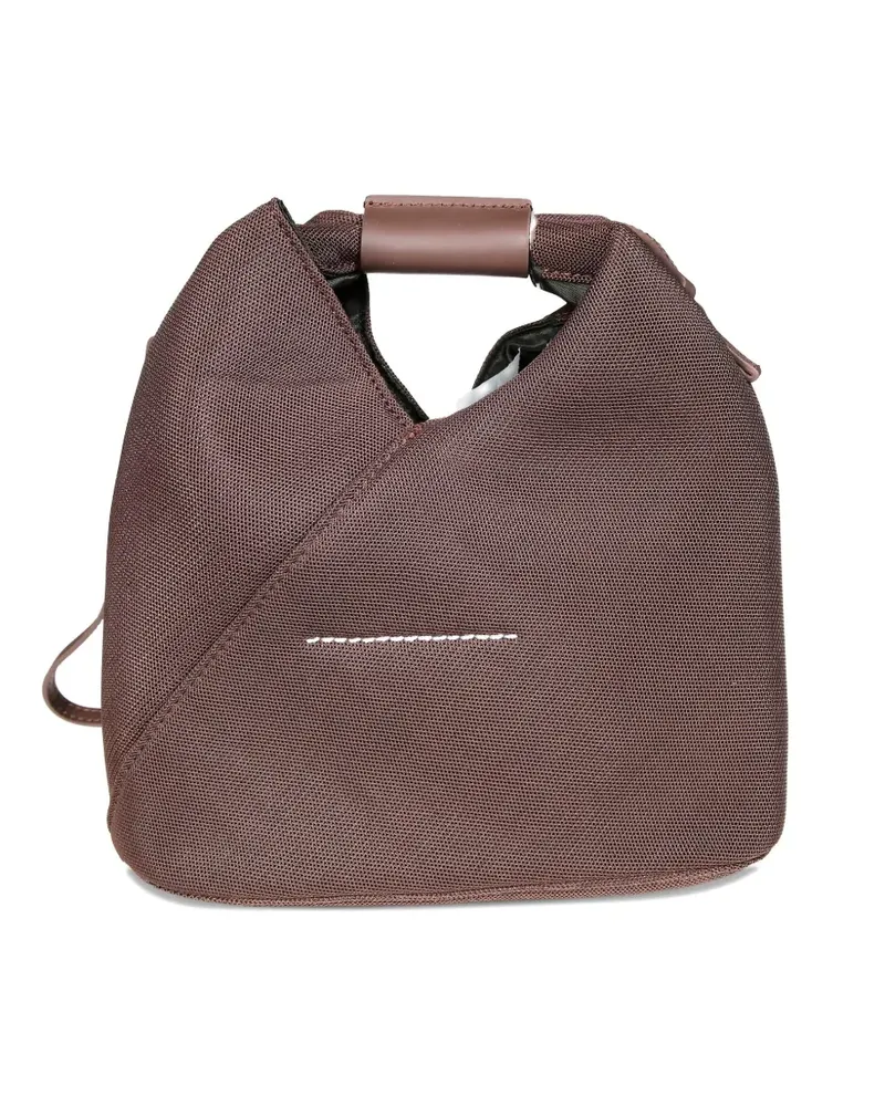 Maison Margiela handle tote bag - Braun Braun