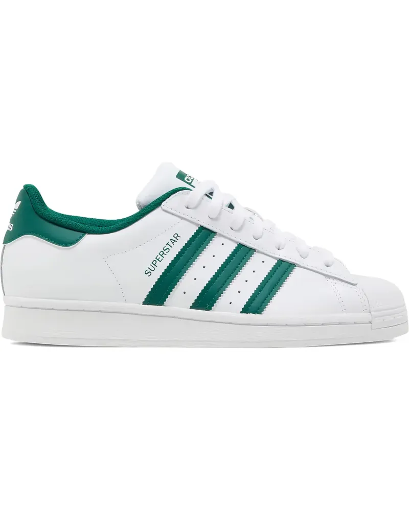 adidas Superstar II "White/Collegiate Green" Sneakers - Weiß Weiß