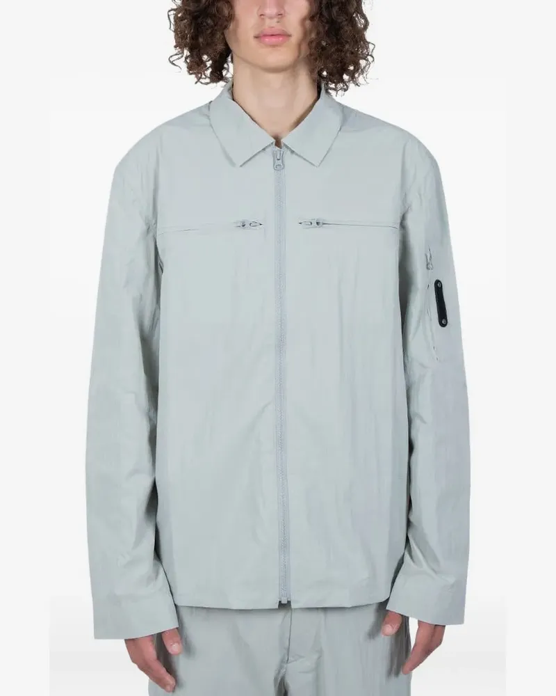 ACW* Gaussian Hemdjacke mit Reißverschluss - Grau Grau