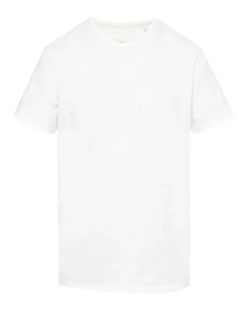 Rag & Bone T-Shirt mit Rundhalsausschnitt - Weiß Weiß