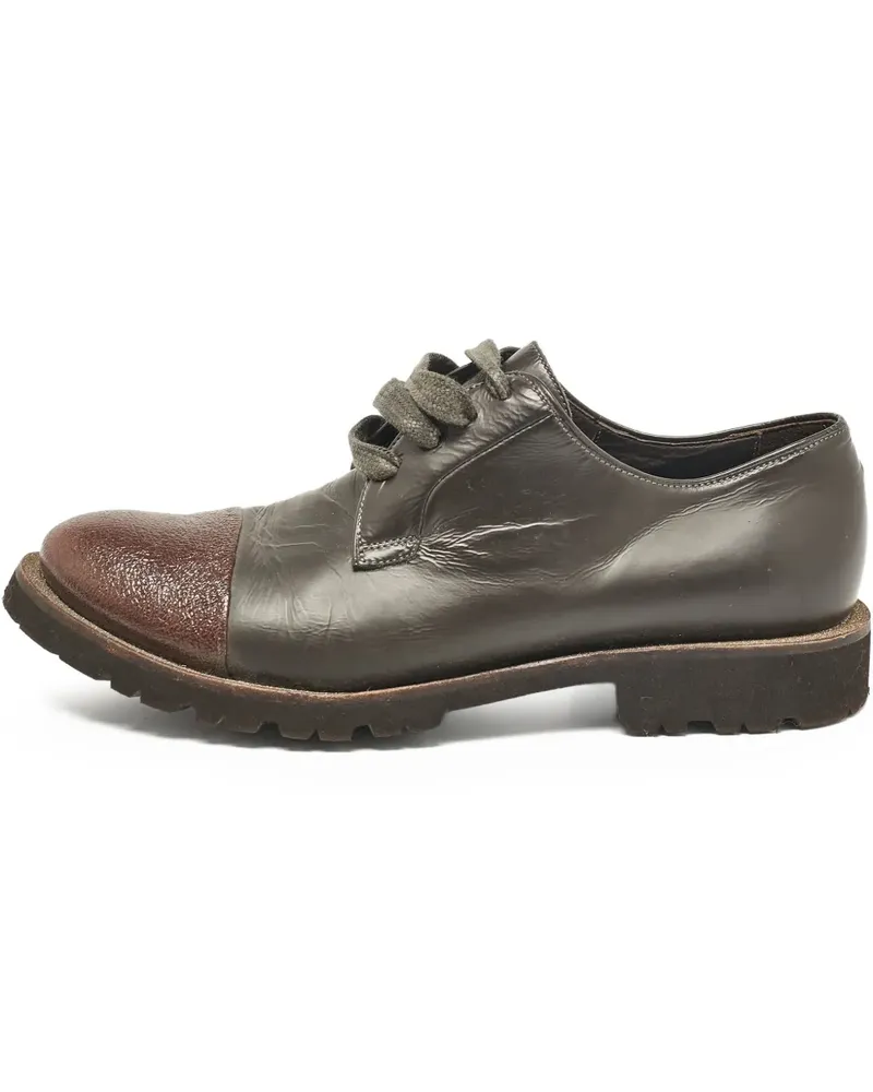 Brunello Cucinelli Oxford-Schuhe aus Leder - Braun Braun