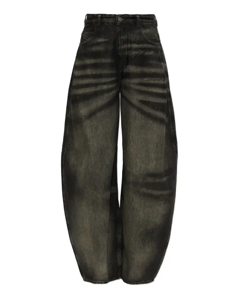 Diesel Relaxed jeans high-waist 1987 D-Khelz - Schwarz Schwarz