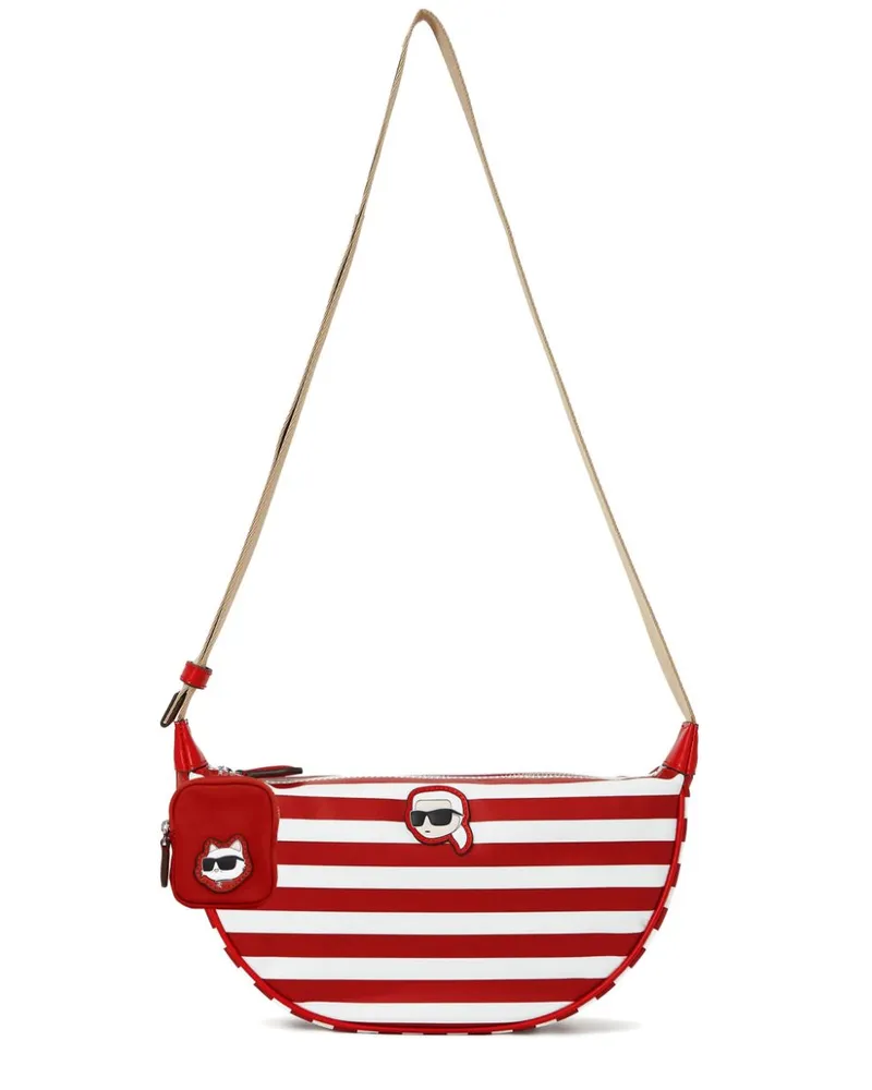 Karl Lagerfeld Kleine Ikon Schultertasche - Rot Rot