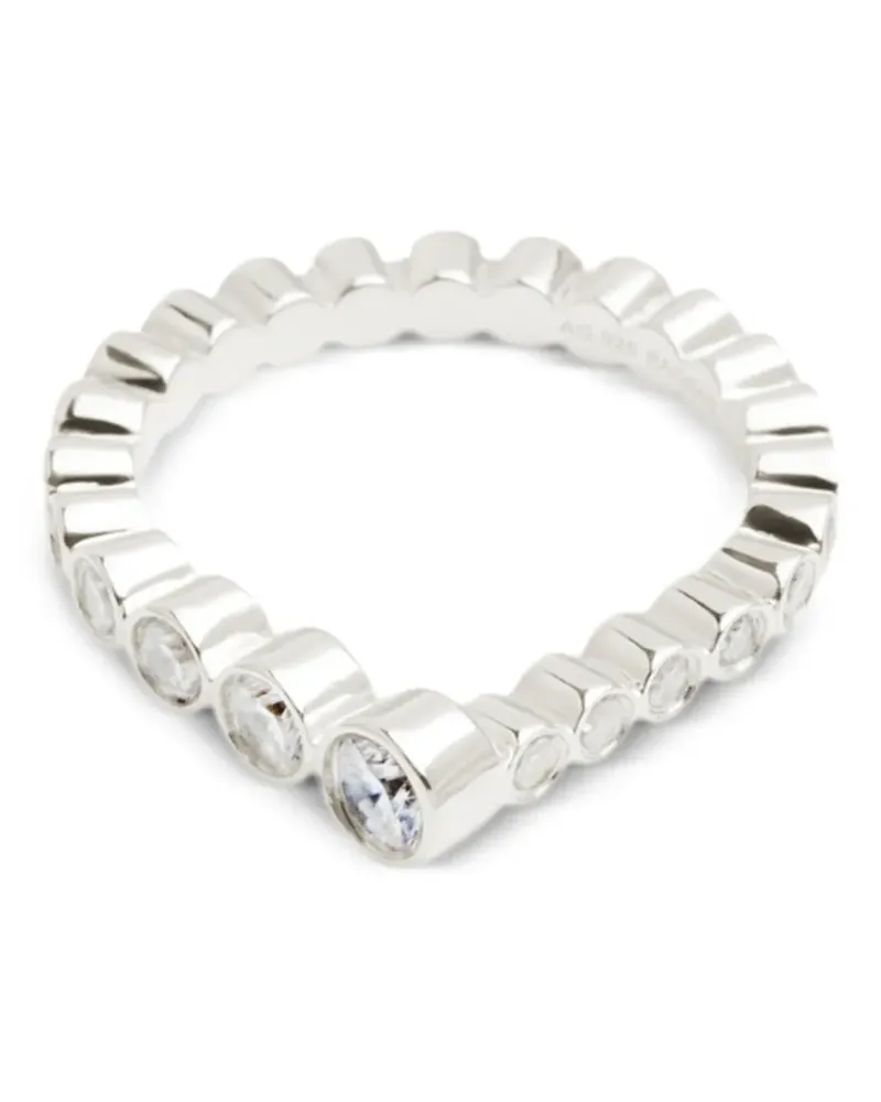 RAGBAG Odette crystal-embellished ring - Silber Silber