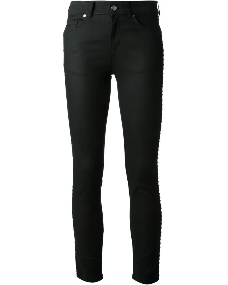 Alexander McQueen Skinny-Jeans - Schwarz Schwarz