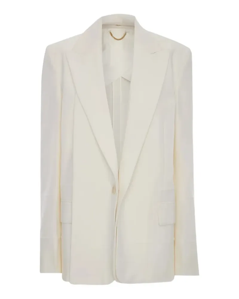 Victoria Beckham wool-blend blazer - Nude Nude