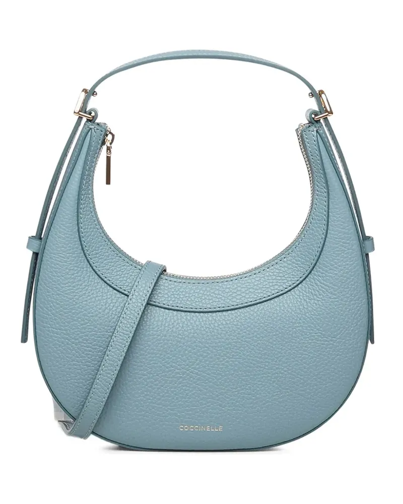 Coccinelle Schultertasche mit Reißverschluss - Blau Blau