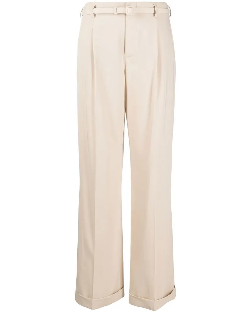 Ralph Lauren Hose mit Falten - Nude Nude