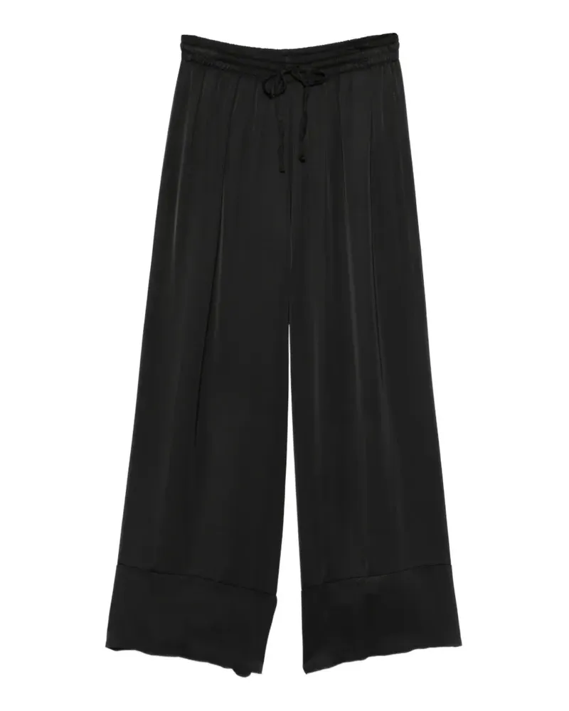 Dixie drawstring-waist palazzo pants - Schwarz Schwarz