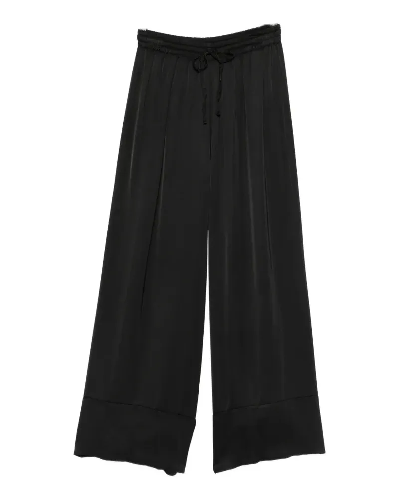 Dixie drawstring-waist palazzo pants - Schwarz Schwarz