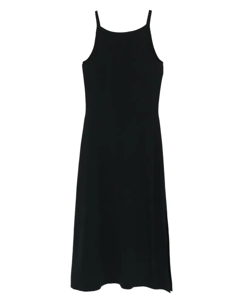 Joseph Geripptes Kleid - Schwarz Schwarz