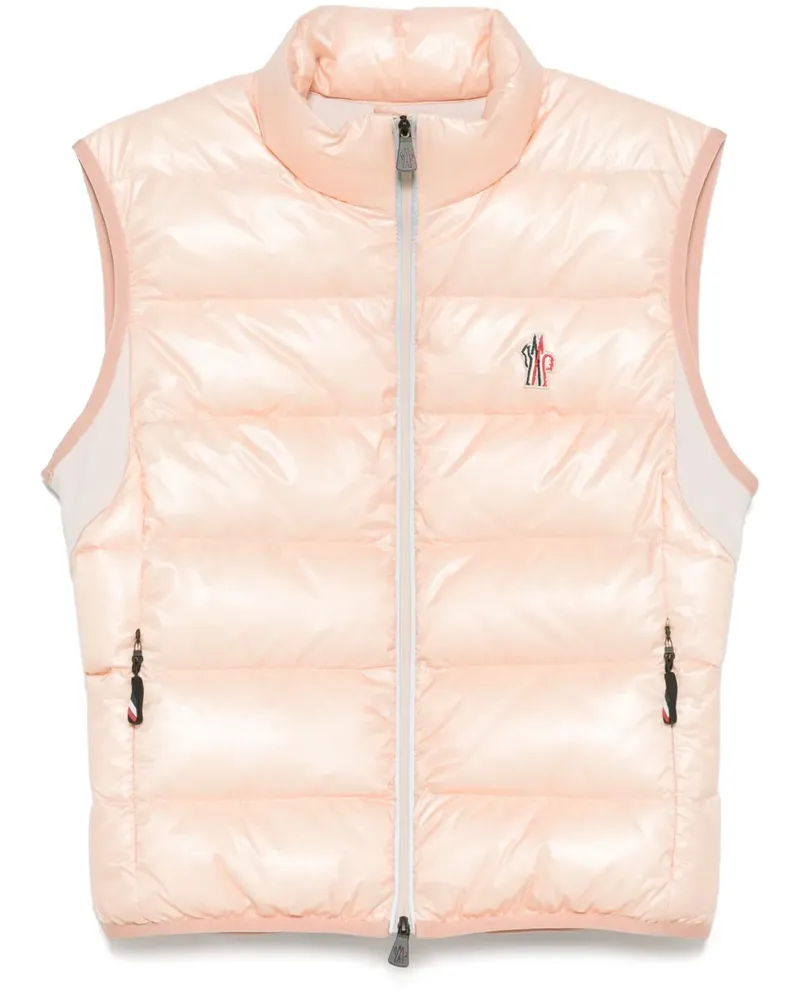 Moncler Gefütterte Weste mit Reißverschluss - Rosa Rosa
