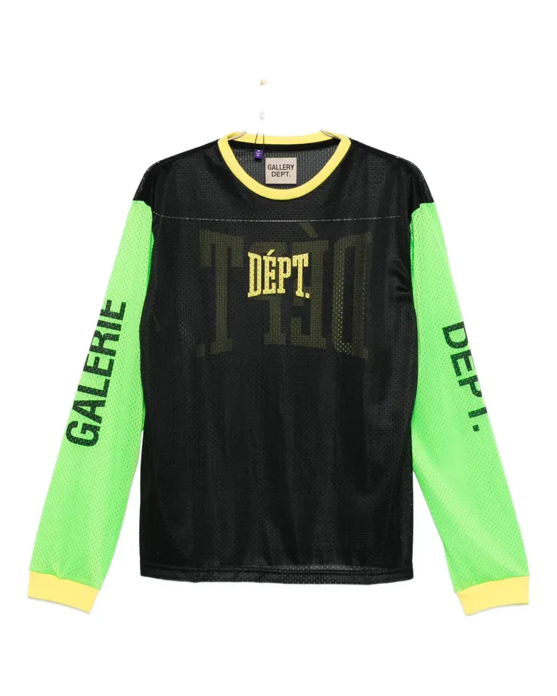 GALLERY DEPT. Langarmshirt mit Logo-Print - Schwarz Schwarz