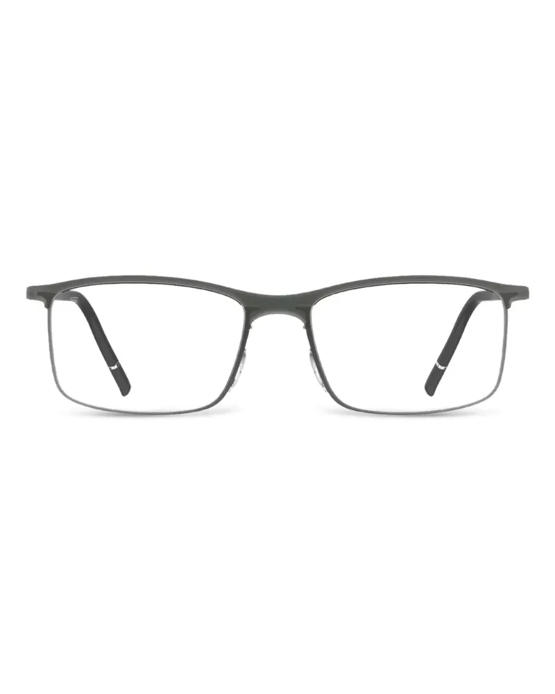 Silhouette Balanced Fusion rectangle-frame glasses - Grau Grau