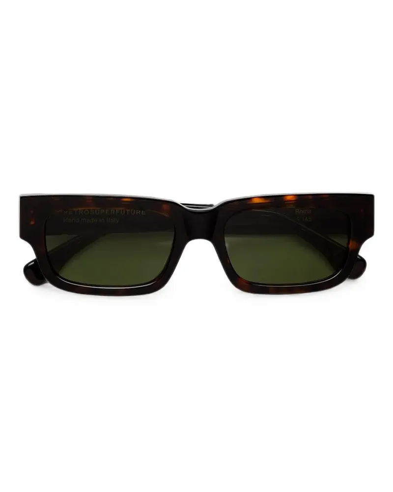 RETROSUPERFUTURE Roma tortoiseshell-effect sunglasses - Braun Braun