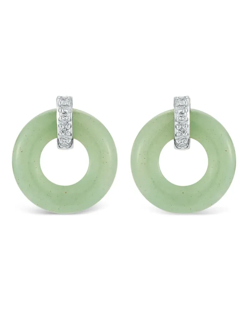 MATEO Klassische Creolen - Grün Grün