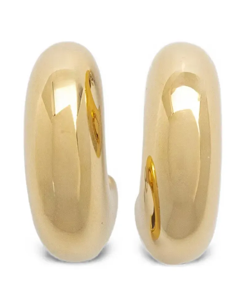 Trussardi hoop earrings - Gold Gold