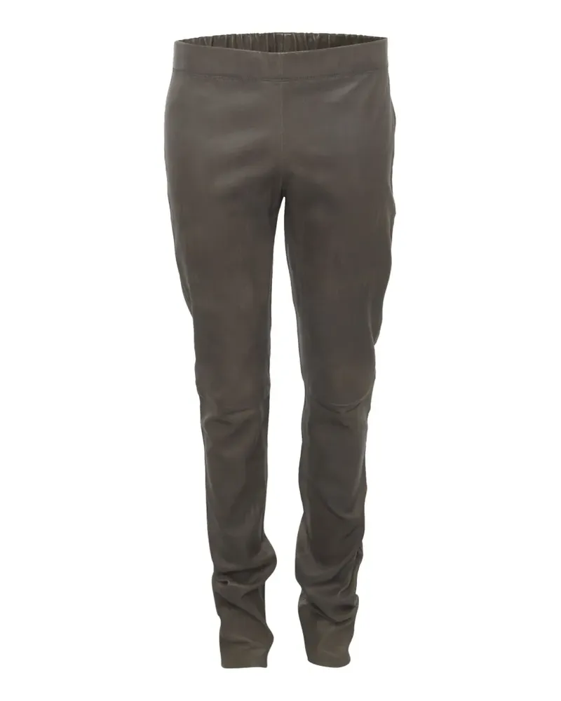 Joseph Schmale Lederhose - Grau Grau