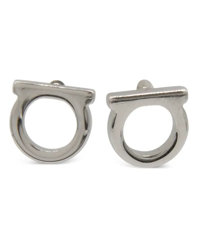 Ferragamo horseshoe Bijoux earrings - Silber Silber