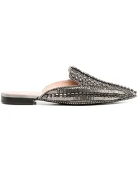 Alberta Ferretti Mia Mules Silber