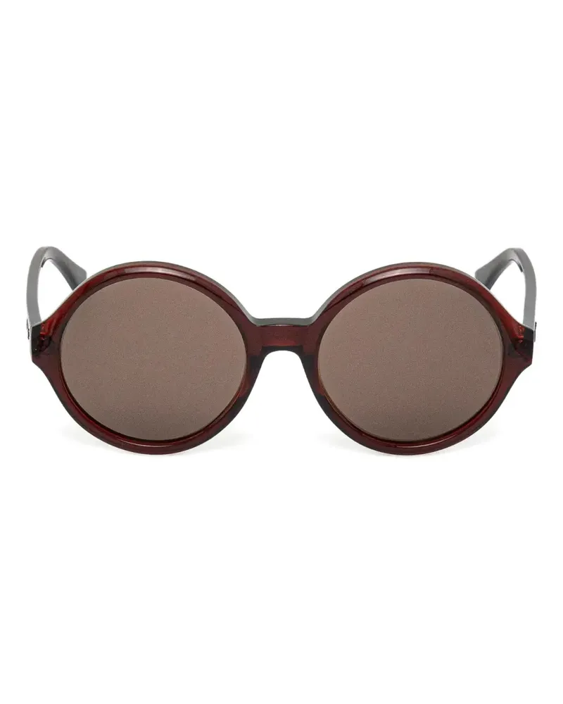 Chloé Sonnenbrille mit rundem Gestell - Braun Braun