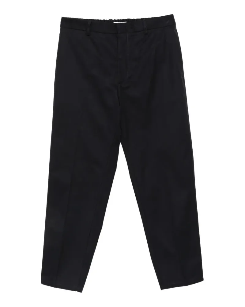 Jil Sander Hose mit geradem Bein - Schwarz Schwarz