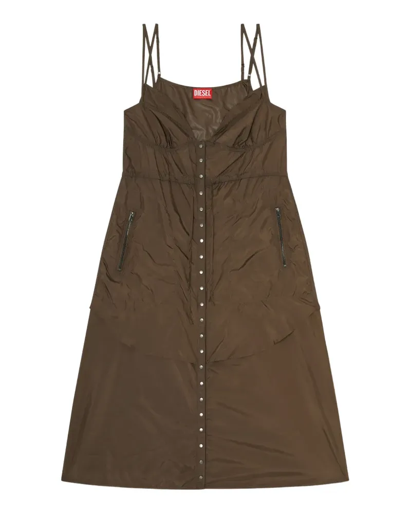 Diesel layered midi dress - Braun Braun