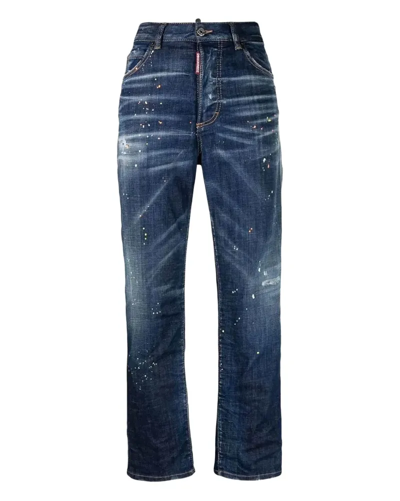 Dsquared2 Dan Tapered-Jeans - Blau Blau